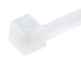 Cable tie UB200C-N-PA66-NA, 200MM, white, elastic, package of 100 pieces