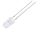 LED diode, red/yellow, 5mm, 12000~14400mcd, 20mA, 15°, THT