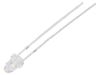 LED diode, cool white, 3mm, 30mA, 15°, THT