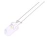 LED diode, cool white, 5mm, 75mA, 15°, THT