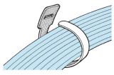 Кабелна превръзка TEXTIE S-PA66/PP-BK, 150mm, черна, еластична, за многократна употреба - 6 - Викиват Кабелна превръзка TEXTIE S-PA66/PP-BK, 150mm, черна, еластична, за многократна употреба - 6