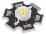 LED diode, cool white, 5.75x5.5mm, 700mA, 130°, lambert, SMD 144034