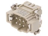 Connector HDC, plug, DE-006-MS