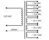 Autotransformer, shielded, 220VAC/2x0.8+2x13.6+2x19.2+24.3VAC, 150VA, M14.713.000 - 2 - Vikiwat Autotransformer, shielded, 220VAC/2x0.8+2x13.6+2x19.2+24.3VAC, 150VA, M14.713.000 - 2