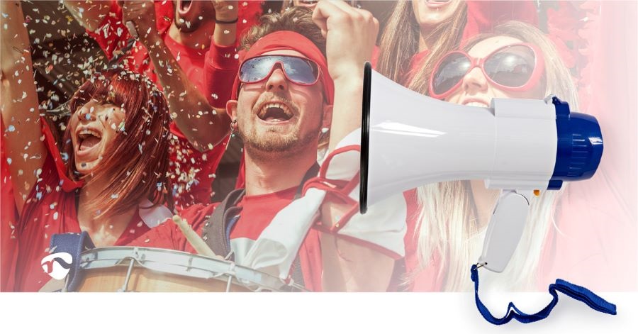 Мегафон със запис и сирена