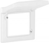 Frame with cover, Legrand, Valena Life, 1-gang, IP44, 754021