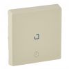 Cover for switch, with lens and timer, Legrand, Valena Life, color cream, 755211
