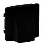 Cover for cable outlet, Legrand, Valena Life, color black, 756732
