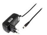Adapter, 9VDC, 1A, 9W, 90~264VAC, 5.5x2.1mm, switched-mode, CLW-0909-W2E-EB