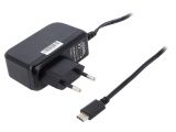 Adapter, 5VDC, 3A, 15W, 90~264VAC, USB, switched-mode, CLW-1505-W2E-EBC