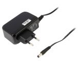 Adapter, 12VDC, 2A, 24W, 90~264VAC, 5.5x2.1mm, switched-mode, CLW-2412-W2E-ER