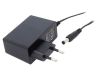 Adapter, 15VDC, 1.6A, 24W, 90~264VAC, 5.5x2.5mm, pulsed, E2415W2E-2555
