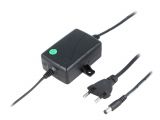 Adapter, 12VDC, 1A, 12W, 90~264VAC, 5.5x2.1mm, switched-mode, CLD-1212-INT-EB