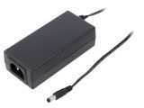 Adapter, 24VDC, 2.7A, 65W, 90~264VAC, 5.5x2.1mm, switched-mode, CLD-6524-T3-ER