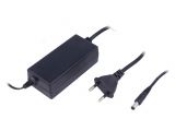 Adapter, 12VDC, 3A, 36W, 90~264VAC, 5.5x2.5mm, switched-mode, POSB12300D-2555