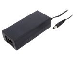Adapter, 12VDC, 3A, 36W, 90~264VAC, 5.5x2.5mm, switched-mode, POSC12300D-C8-25