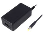 Adapter, 12VDC, 1A, 12W, 90~264VAC, 5.5x2.1mm, switched-mode, SYS1001-1212-T2