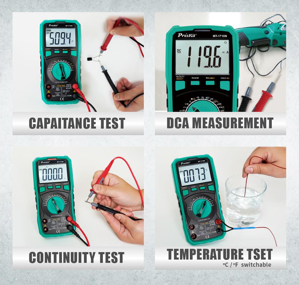 Мултицет MT-1710N, PRO'S KIT
