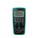 Мултицет MT-1820N, LCD, Vdc, Vac, Adc, Aac, Ohm, F, °C, температура, USB, True RMS, PRO'S KIT