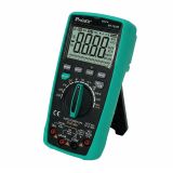 Multimeter MT-1820N, LCD, Vdc, Vac, Adc, Aac, Ohm, F, °C, temperature, USB, True RMS, PRO'S KIT
