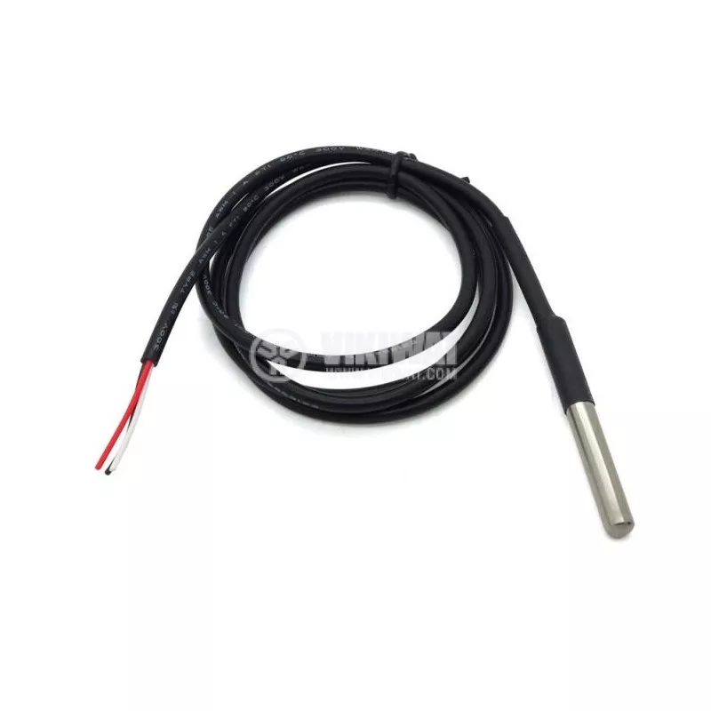 DS18B20 clip-on temperature sensor for pipes