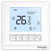 Room thermostat TC903-3A4LA, 90~240VAC, 0~35°C, LCD display, for 4-tube systems, Schneider Electric
