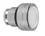 Button Head for ZB4, ZB4BA1, white, ф22mm, LED, IP66
