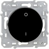 Light switch two-circuit double, 16A, 250VAC, for built-in, anthracite, S540262