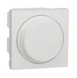 Rotary dimmer, 230VAC, white, for built-in, New Unica, NU351418