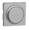 Rotary dimmer, 230VAC, aluminium, for built-in, New Unica, NU351430
