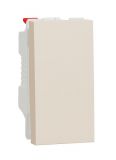 Push-button, 10A, 250VAC, cream, for built-in, NU310644