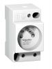 Power Electrical Socket, 16, 250VAC, DIN rail, shuko, french, Acti 9, Schneider, A9A15306 
