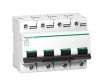 Automatic circuit breaker, 4P, 63A, C curve, 415VAC, DIN rail, A9N18371, Schneider 

