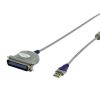 Кабел, USB A M - Centronics 36pin M, 1.8 m - 1