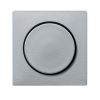 Cover plate, for rotational dimmer, Schneider, Merten, aluminum, MTN5250-0460
