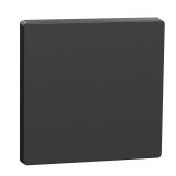 Cover, for switch, Merten, Schneider Electric, color anthracite, MTN3300-6034