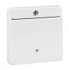 Cover, for keycard switch, Merten, Schneider Electric, color white, MTN315625
