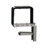 Desk mounting element intermed, bracket mounting, anthracite, Unica System+, Schneider Electric, INS44287