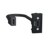 HDMI socket, single, built-in mount, anthracite, New Unica, Schneider, NU343054
