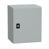 Distribution box, NSYCRN325200, metal, 300x250x200mm, IP66, without mounting plate