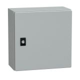 Distribution box, NSYCRN33150, metal, 300x300x150mm, IP66, without mounting plate