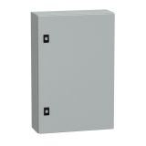 Distribution box, NSYCRN64150, metal, 600x400x150mm, IP66, without mounting plate