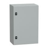 Distribution box, NSYCRN64250, metal, 600x400x250mm, IP66, without mounting plate