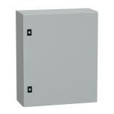 Distribution box, NSYCRN65200, metal, 600x500x200mm, IP66, without mounting plate