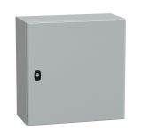 Distribution box, NSYS3D5525, metal, 500x500x250mm, IP66, without mounting plate
