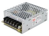 Power Supply, 15VDC, 2.4A, 36W, MEAN WELL