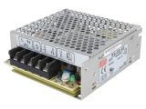 Power Supply, 48VDC, 1.1A, 52.8W, MEAN WELL