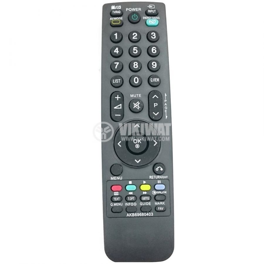 Remote control, LG AKB69680403
