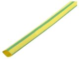Термосвиваем шлаух ф6.4mm, жълт/зелен, 1m 148472
