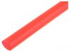 Heat Shrink Tubing 1.6mm, red, 1m